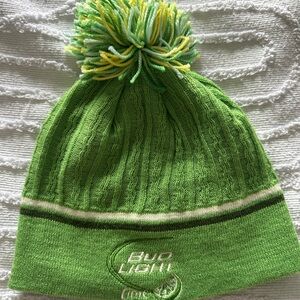 Bud Light Lime Green Knit Beanie